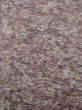 Photo4: K1020L Used Japanese Pale Brownish Purple HAORI short jacket / Silk. House,   (Grade B) (4)