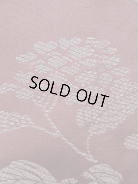 Photo6: K1027U Used Japanese Deep  Purple HAORI short jacket / Silk. Ivy,   (Grade C) (6)