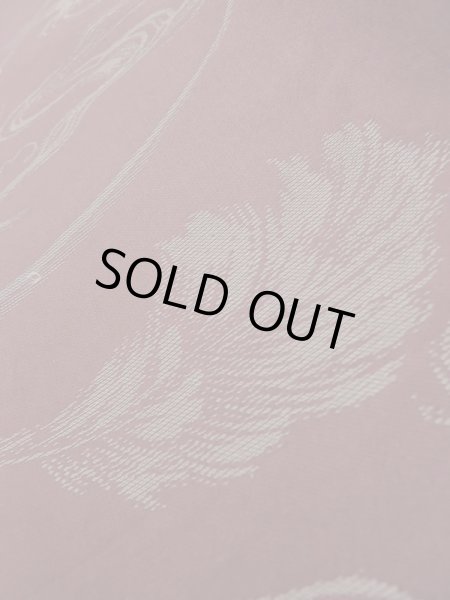 Photo11: K1027U Used Japanese Deep  Purple HAORI short jacket / Silk. Ivy,   (Grade C) (11)