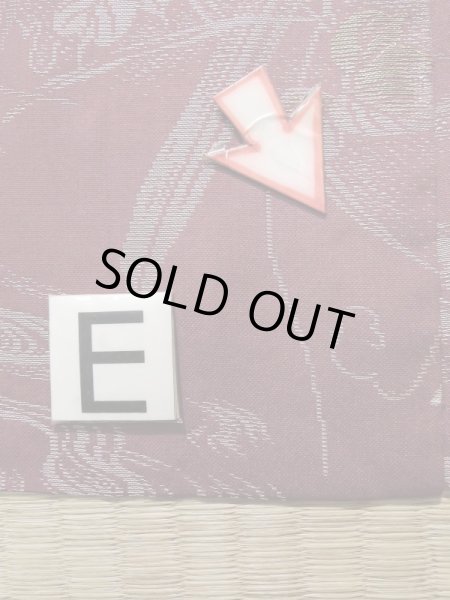 Photo20: K1027U Used Japanese Deep  Purple HAORI short jacket / Silk. Ivy,   (Grade C) (20)