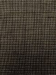 Photo13: K1104J Used Japanese Mens   Brown HAORI short jacket / Silk. Plaid Checks   (Grade D) (13)
