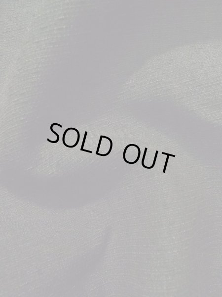 Photo18: K1104P Used Japanese Mens Dark  Brown HAORI short jacket / Silk.  Lining: rare pattern  (Grade D) (18)