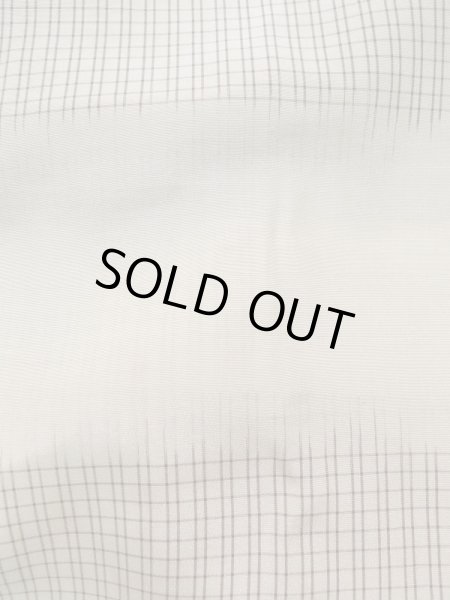 Photo6: Mint K1104R Used Japanese Mens Deep  Brown HAORI short jacket / Silk. Dot Rare pattern  (Grade A) (6)