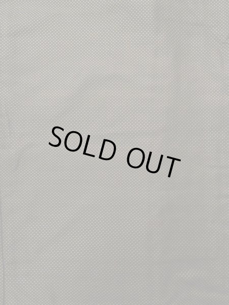 Photo9: Mint K1104R Used Japanese Mens Deep  Brown HAORI short jacket / Silk. Dot Rare pattern  (Grade A) (9)