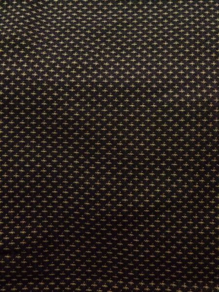 Photo11: Mint K1104R Used Japanese Mens Deep  Brown HAORI short jacket / Silk. Dot Rare pattern  (Grade A) (11)