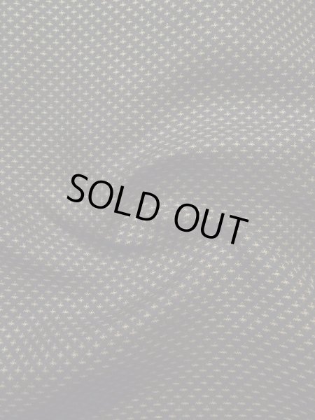 Photo14: Mint K1104R Used Japanese Mens Deep  Brown HAORI short jacket / Silk. Dot Rare pattern  (Grade A) (14)