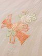 Photo11: K1117C Used Japanese Pale Light Pink HOUMONGI formal / Silk. Chrysanthemum, Bundle of Ribbons pattern  (Grade C) (11)