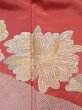 Photo7: K1117I Used Japanese Pale  Orange HOUMONGI formal / Silk. Flower,   (Grade D) (7)