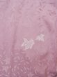 Photo3: K1117N Used Japanese Pale Light Purple TSUMUGI pongee / Silk. Leaf,   (Grade C) (3)