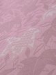 Photo9: K1117N Used Japanese Pale Light Purple TSUMUGI pongee / Silk. Leaf,   (Grade C) (9)
