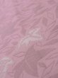 Photo10: K1117N Used Japanese Pale Light Purple TSUMUGI pongee / Silk. Leaf,   (Grade C) (10)