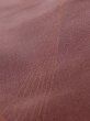 Photo8: K1117O Used Japanese Pale  Purple TSUMUGI pongee / Silk. Geometrical pattern   (Grade C) (8)