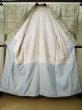 Photo2: K1118A Used Japanese Pale Heather Kahki TSUMUGI pongee / Silk. Plaid Checks,   (Grade B) (2)