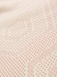 Photo10: K1118D Used Japanese Heather  Red KOMON dyed / Silk. Tortoise-shell pattern― Hexagonal pattern,   (Grade C) (10)