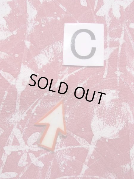 Photo16: K1203G Used Japanese Pale  Pink MICHIYUKI outer coat / Silk. Flower   (Grade B) (16)