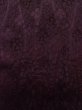 Photo7: K1203O Used Japanese Deep  Purple MICHIYUKI outer coat / Silk. Curved lines,   (Grade B) (7)