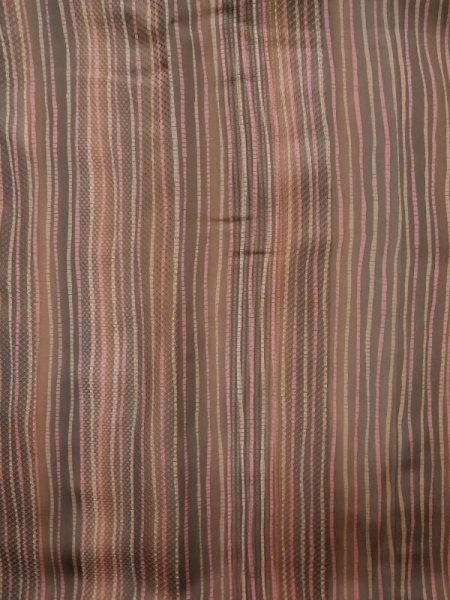 Photo4: Mint K1203U Used Japanese Pale  Brown MICHIYUKI outer coat / Silk. Line   (Grade A) (4)