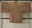 Photo2: Mint K1203W Used Japanese Pale Brownish Pink MICHIYUKI outer coat / Silk.    (Grade A) (2)