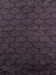 Photo4: K1209B Used Japanese womenDeep  Purple HAORI short jacket / Silk. Dapple pattern,   (Grade C) (4)
