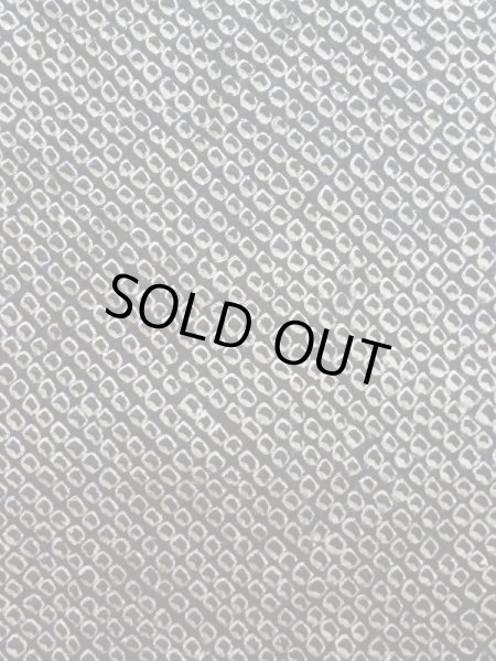 Photo7: K1209R Used Japanese womenHeather  Black HAORI short jacket / Silk. Abstract pattern   (Grade C) (7)