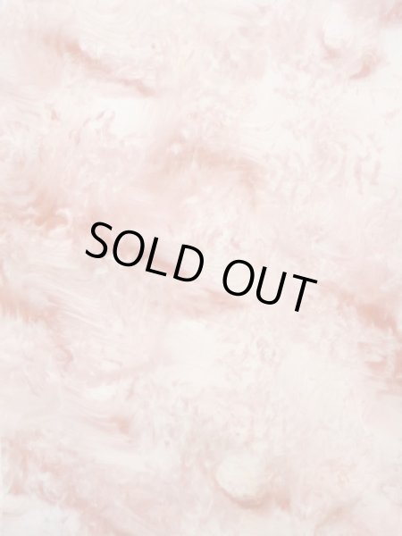 Photo3: K1209V Used Japanese women  Pink HAORI short jacket / Silk. Abstract pattern   (Grade B) (3)