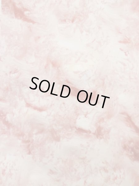 Photo5: K1209V Used Japanese women  Pink HAORI short jacket / Silk. Abstract pattern   (Grade B) (5)