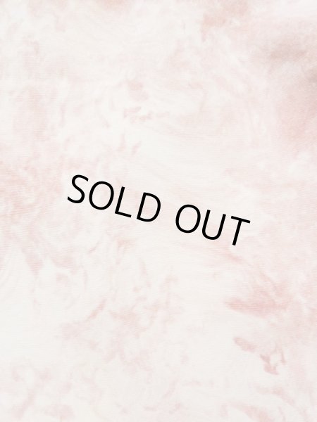 Photo6: K1209V Used Japanese women  Pink HAORI short jacket / Silk. Abstract pattern   (Grade B) (6)