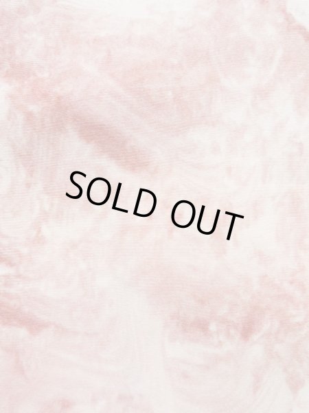 Photo7: K1209V Used Japanese women  Pink HAORI short jacket / Silk. Abstract pattern   (Grade B) (7)