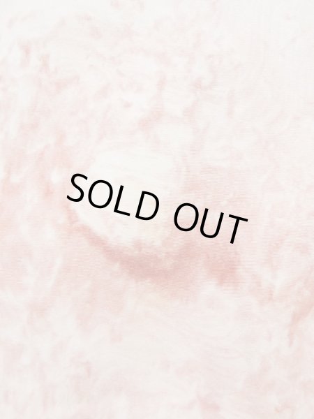 Photo8: K1209V Used Japanese women  Pink HAORI short jacket / Silk. Abstract pattern   (Grade B) (8)