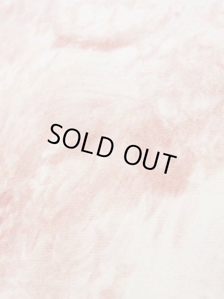 Photo11: K1209V Used Japanese women  Pink HAORI short jacket / Silk. Abstract pattern   (Grade B) (11)