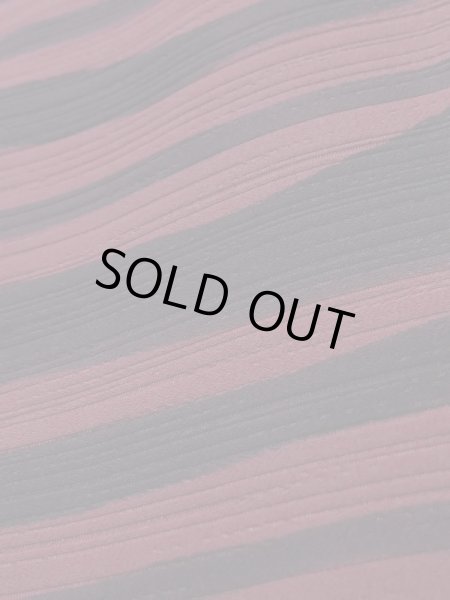 Photo9: Mint K1210B Used Japanese women  Dark Red MICHIYUKI outer coat / Silk. Line   (Grade A) (9)