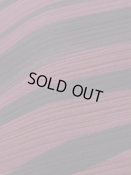 Photo10: Mint K1210B Used Japanese women  Dark Red MICHIYUKI outer coat / Silk. Line   (Grade A) (10)