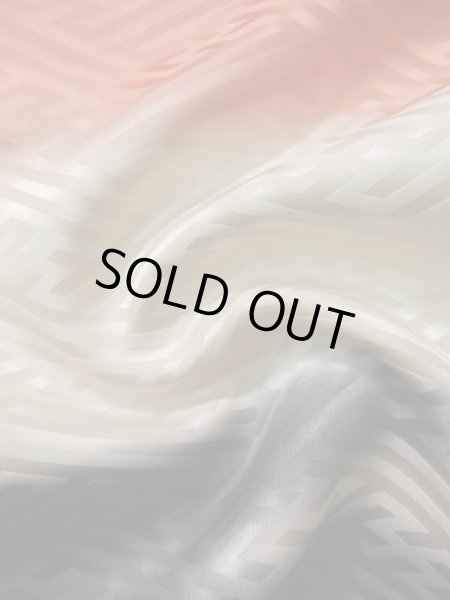 Photo16: K1222B Used Japanese womenPale Light Rose FURISODE long-sleeved / Silk. Peony,   (Grade A) (16)