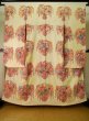 Photo2: K1222N Used Japanese women  Cream FURISODE long-sleeved / Silk. Flower,   (Grade C) (2)