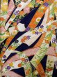 Photo5: K1222P Used Japanese women  Blue FURISODE long-sleeved / Silk. Peony, Bundle of Ribbons  (Grade B) (5)