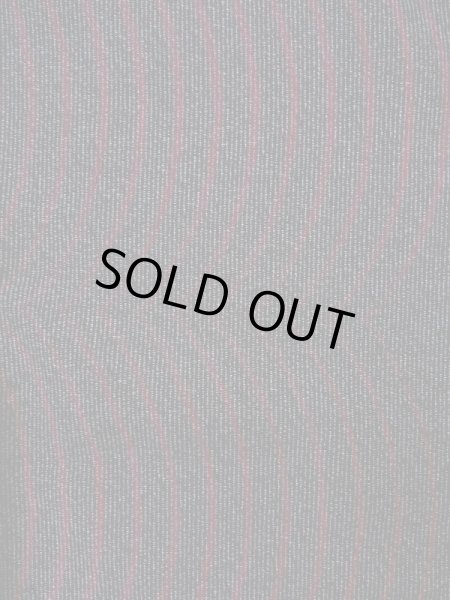 Photo9: L0126C Vintage Japanese women   Black KOMON dyed / Silk. Stripes,   (Grade D) (9)