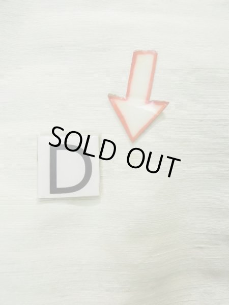 Photo16: L0126V Used Japanese womenSmoky Sharbet Green ORI woven / Silk. Quadrangle,   (Grade C) (16)