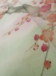 Photo13: L0204A Used Japanese women  White TOMESODE formal / Silk. UME plum bloom,   (Grade C) (13)