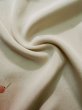 Photo14: L0204A Used Japanese women  White TOMESODE formal / Silk. UME plum bloom,   (Grade C) (14)