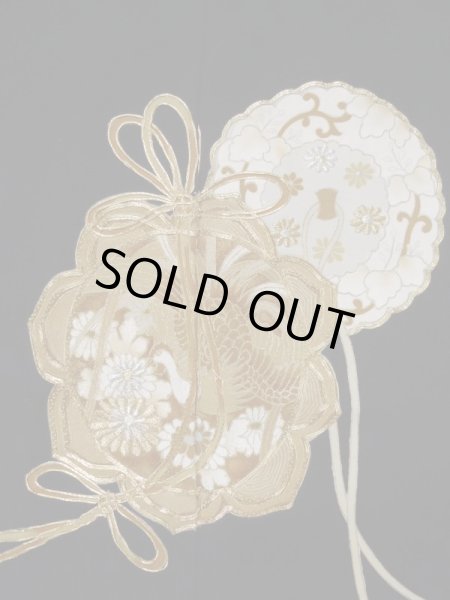 Photo7: L0204D Used Japanese women  Black TOMESODE formal / Silk.  Mirror motif  (Grade B) (7)