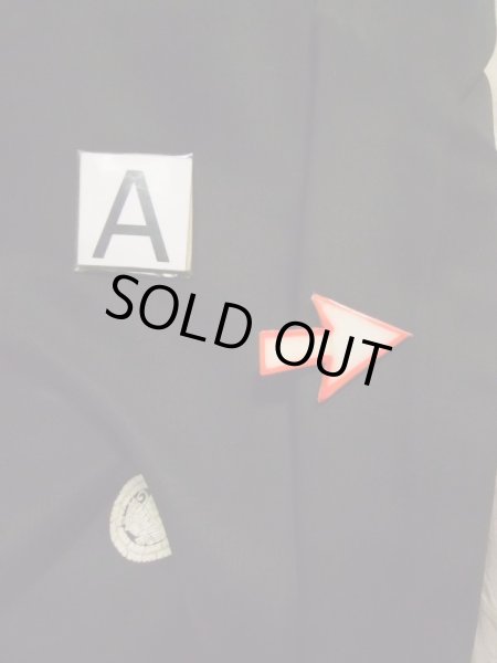 Photo19: L0204E Used Japanese women  Black TOMESODE formal / Silk. Chrysanthemum,   (Grade B) (19)