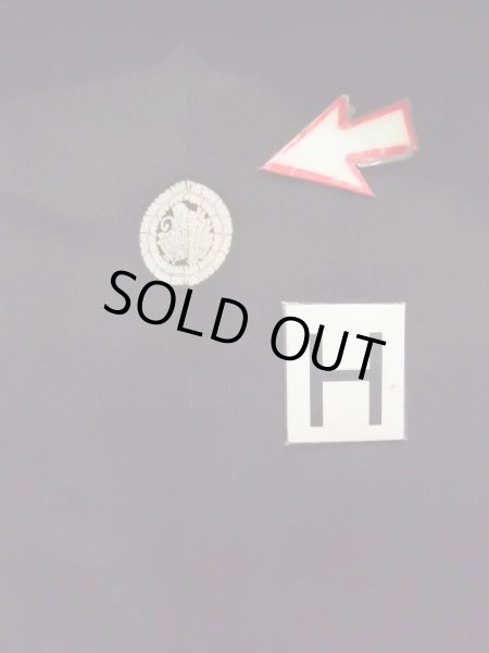 Photo26: L0204E Used Japanese women  Black TOMESODE formal / Silk. Chrysanthemum,   (Grade B) (26)