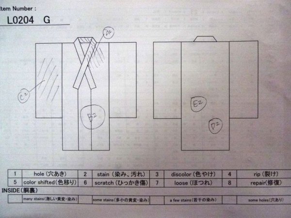 Photo18: L0204G Used Japanese women  Black TOMESODE formal / Silk. Pine tree/branch/needle   (Grade C) (18)