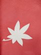 Photo10: L0204Q Used Japanese womenCreamy  Rose FURISODE long-sleeved / Silk. Flower,   (Grade B) (10)