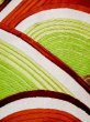 Photo6: L0218X Vintage Japanese Kimono   Gold FUKURO OBI sash Abstract pattern Silk. (6)