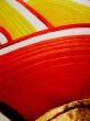 Photo9: L0218X Vintage Japanese Kimono   Gold FUKURO OBI sash Abstract pattern Silk. (9)