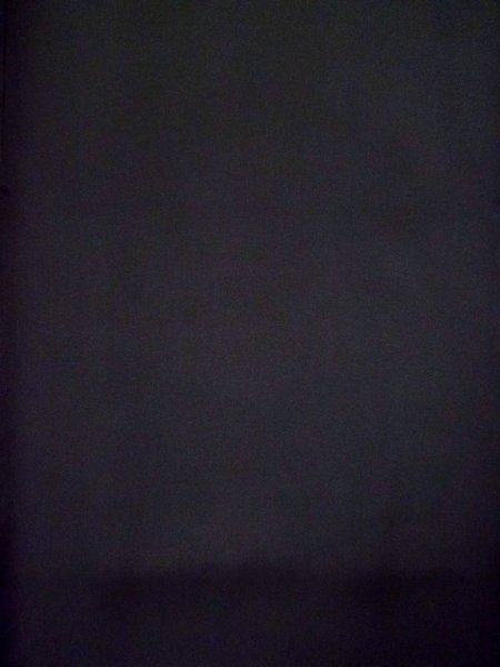 Photo4: L0224G Used Japanese women  Black MONTSUKI crests / Silk.    (Grade D) (4)