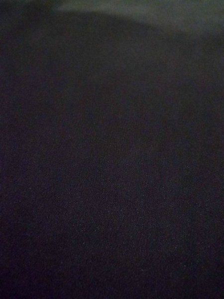 Photo5: L0224G Used Japanese women  Black MONTSUKI crests / Silk.    (Grade D) (5)