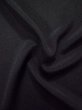 Photo10: L0224S Used Japanese women  Black MONTSUKI crests / Silk.    (Grade B) (10)