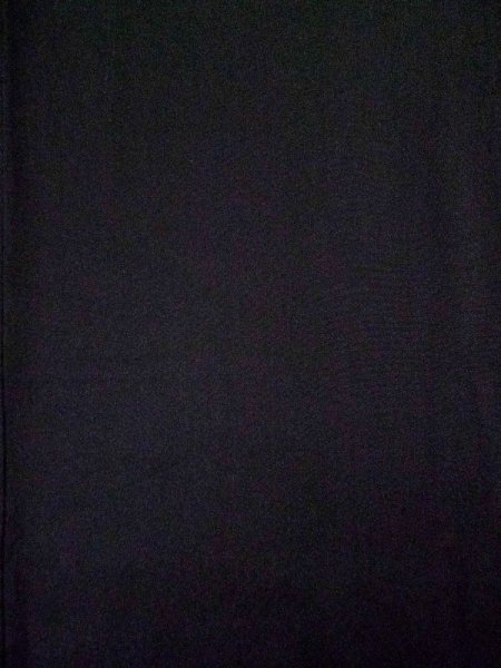 Photo4: L0224V Used Japanese women  Black MONTSUKI crests / Silk.    (Grade B) (4)